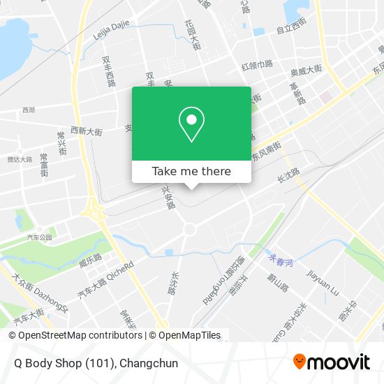 Q Body Shop (101) map