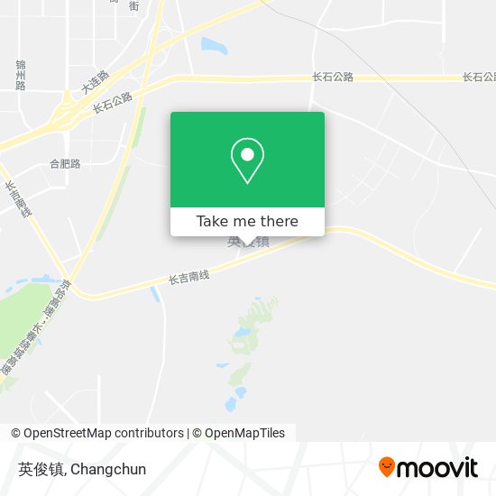 英俊镇 map