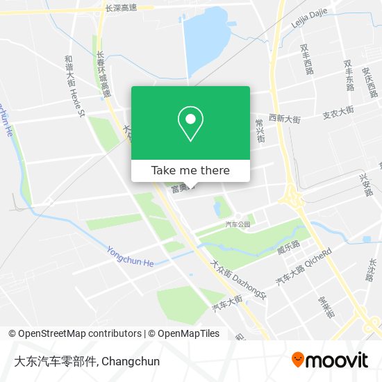 大东汽车零部件 map