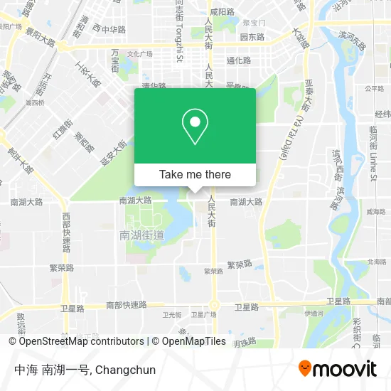 中海 南湖一号 map