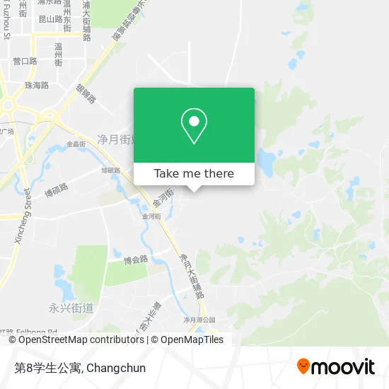 第8学生公寓 map