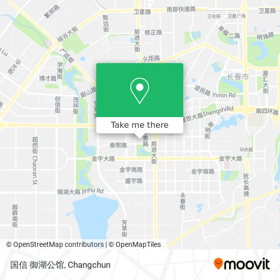 国信 御湖公馆 map