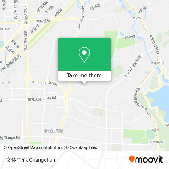 文体中心 map
