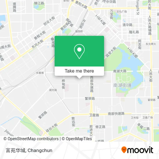 富苑华城 map