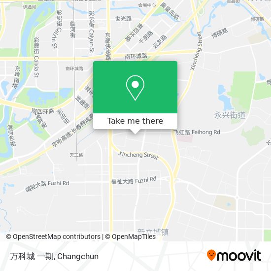 万科城 一期 map