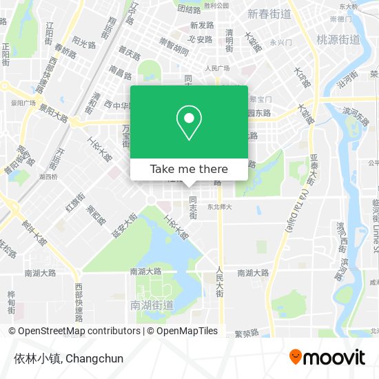 依林小镇 map
