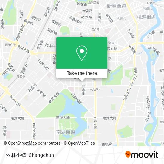 依林小镇 map