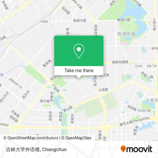吉林大学外语楼 map