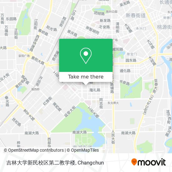 吉林大学新民校区第二教学楼 map