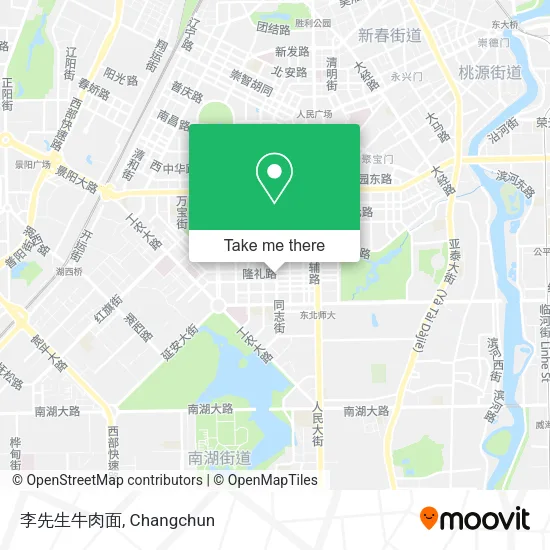 李先生牛肉面 map