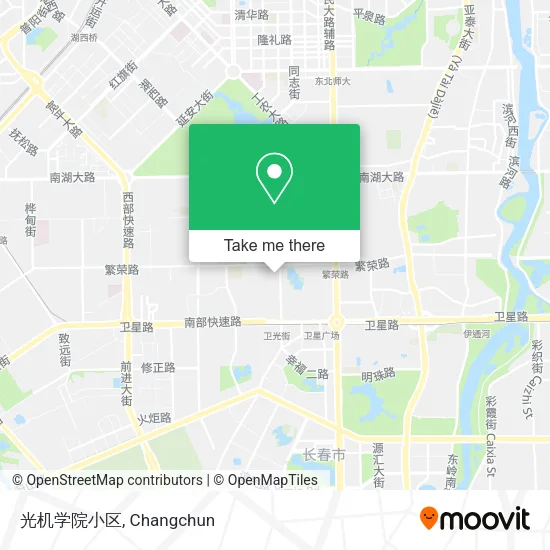 光机学院小区 map