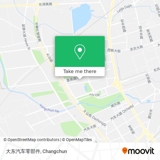 大东汽车零部件 map