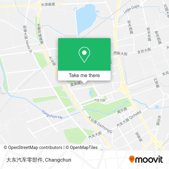 大东汽车零部件 map