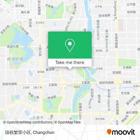 国税繁荣小区 map