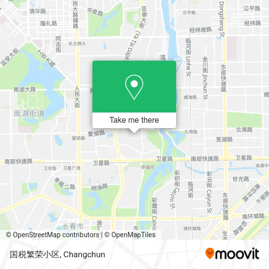 国税繁荣小区 map