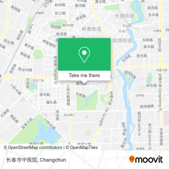 长春市中医院 map