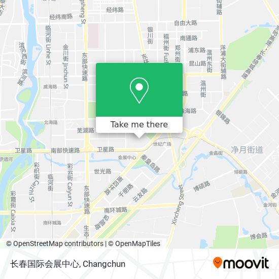 长春国际会展中心 map