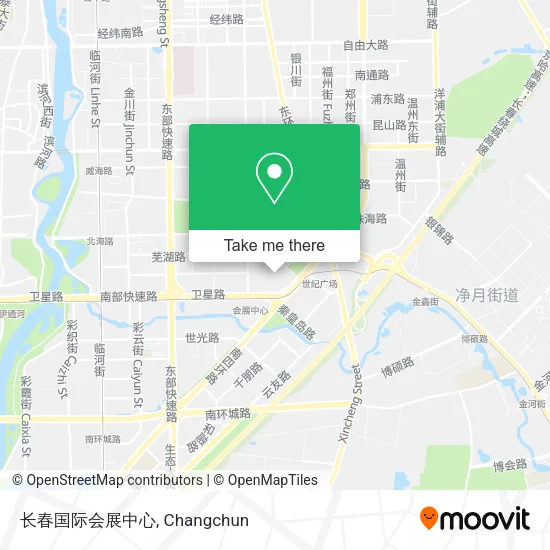长春国际会展中心 map