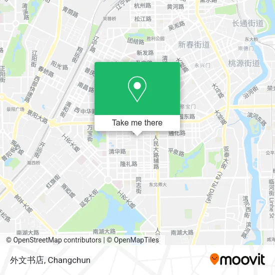 外文书店 map