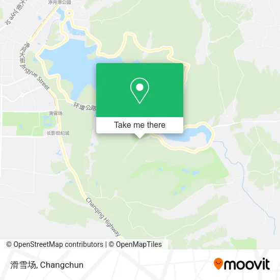 滑雪场 map