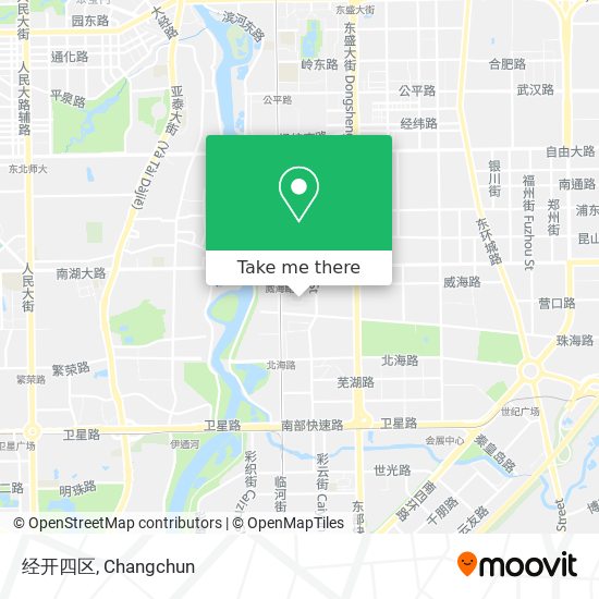 经开四区 map