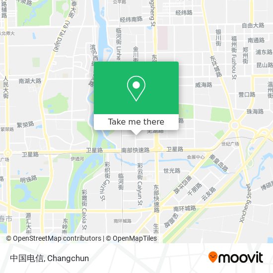 中国电信 map