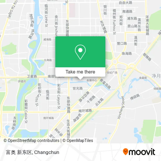 富奥 新东区 map