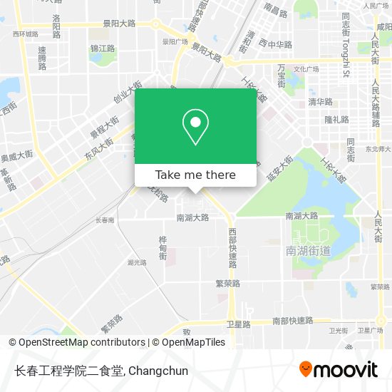 长春工程学院二食堂 map
