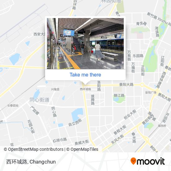 西环城路 map