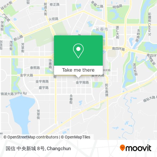 国信 中央新城 8号 map