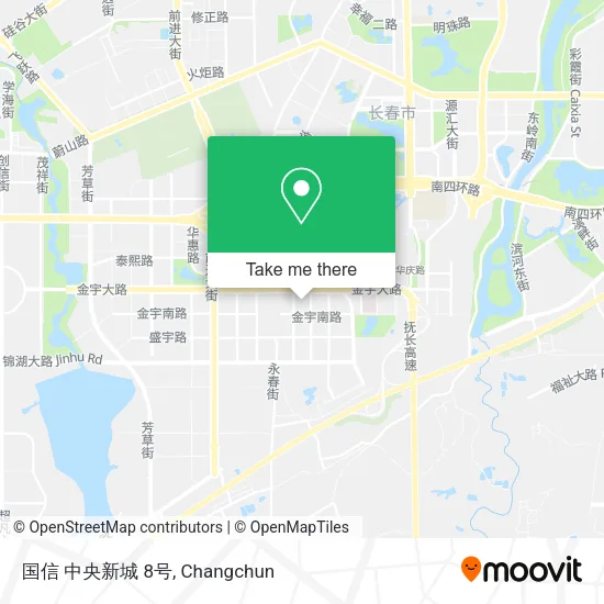 国信 中央新城 8号 map