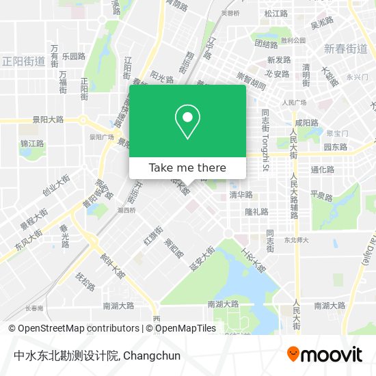 中水东北勘测设计院 map