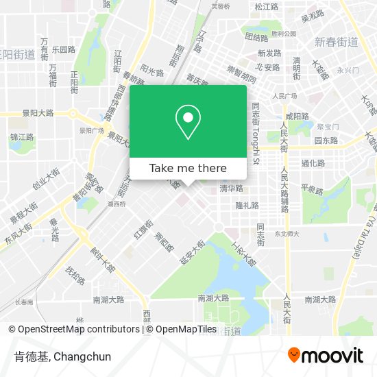 肯德基 map
