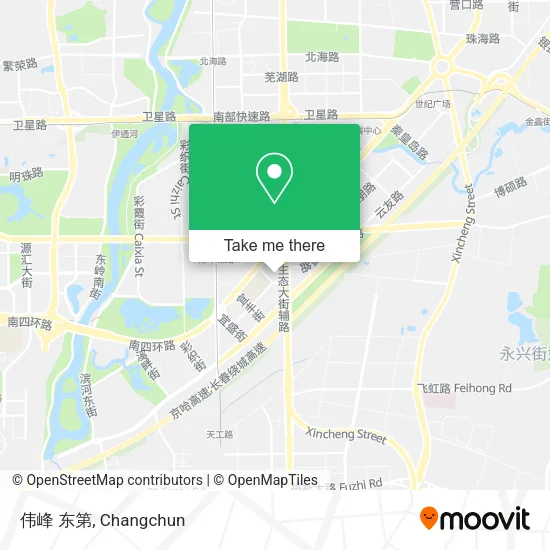 伟峰 东第 map