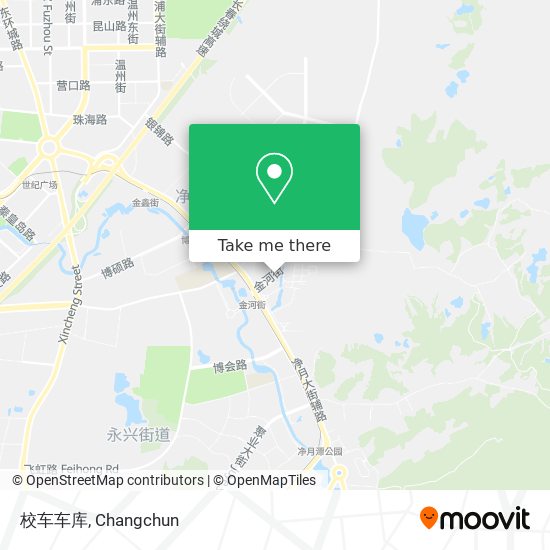 校车车库 map