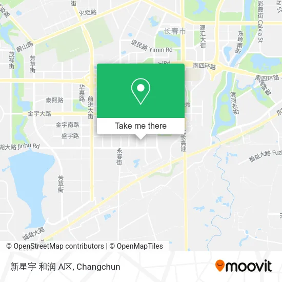 新星宇 和润 A区 map