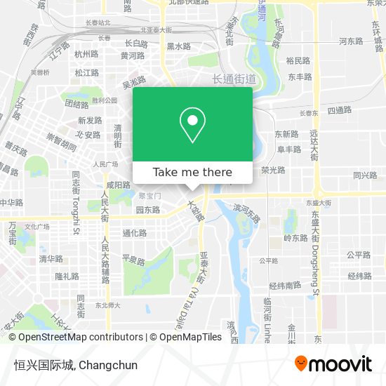 恒兴国际城 map