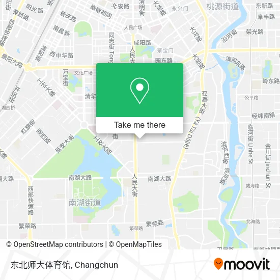 东北师大体育馆 map