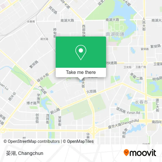 晏湖 map