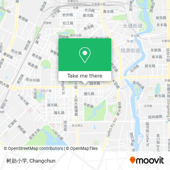 树勋小学 map