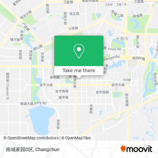 南城家园D区 map