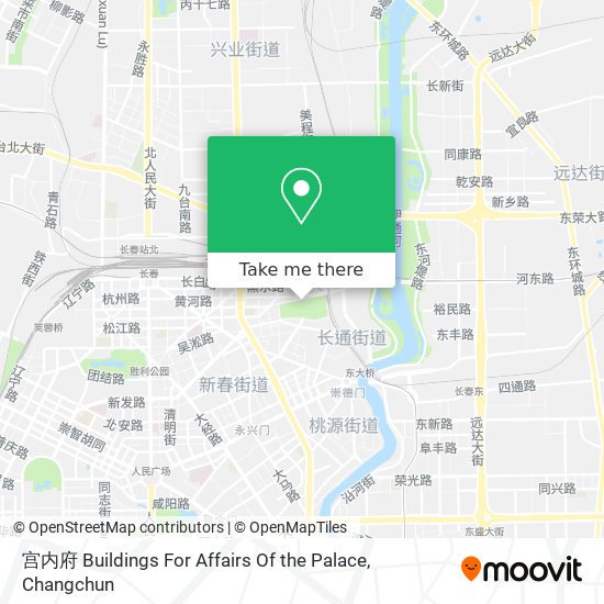 宫内府 Buildings For Affairs Of the Palace map