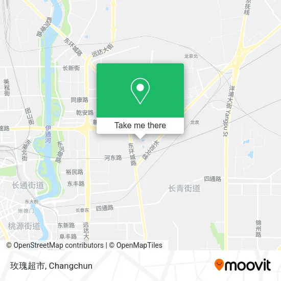 玫瑰超市 map