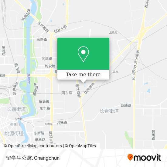 留学生公寓 map