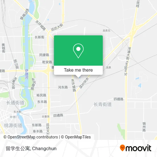 留学生公寓 map
