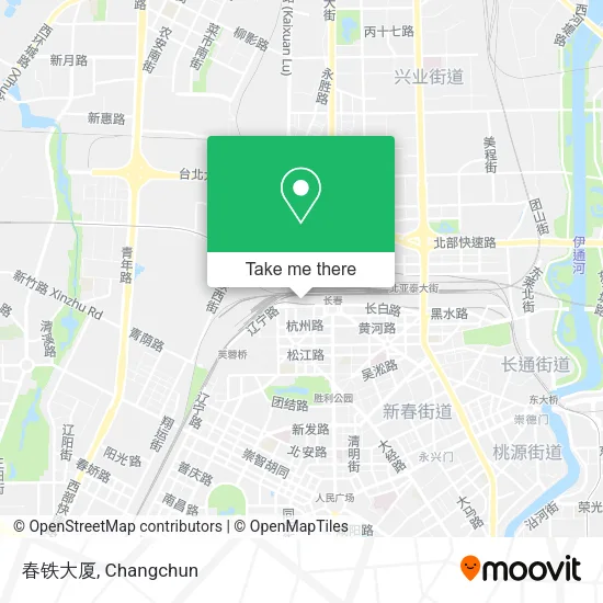 春铁大厦 map