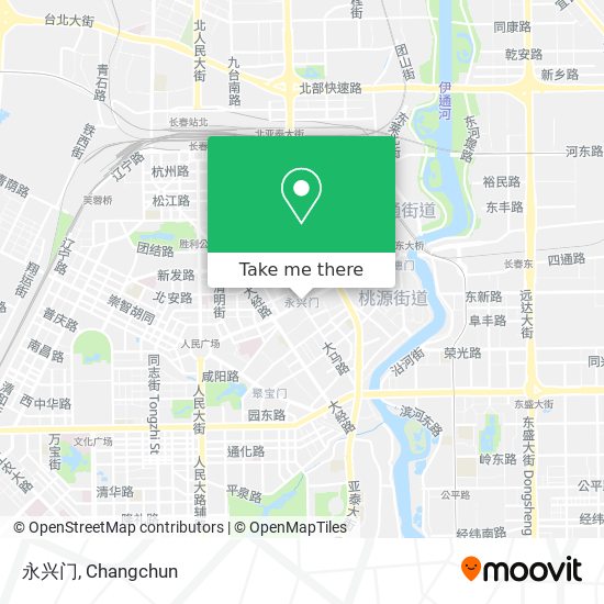 永兴门 map