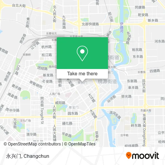 永兴门 map