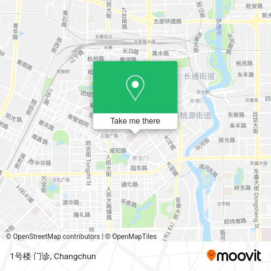 1号楼 门诊 map