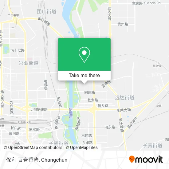 保利 百合香湾 map